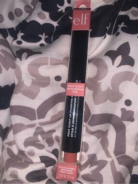 ELF COSMETICS Pout Clout Lip Plumping Pen- Pinky’s Out NWB